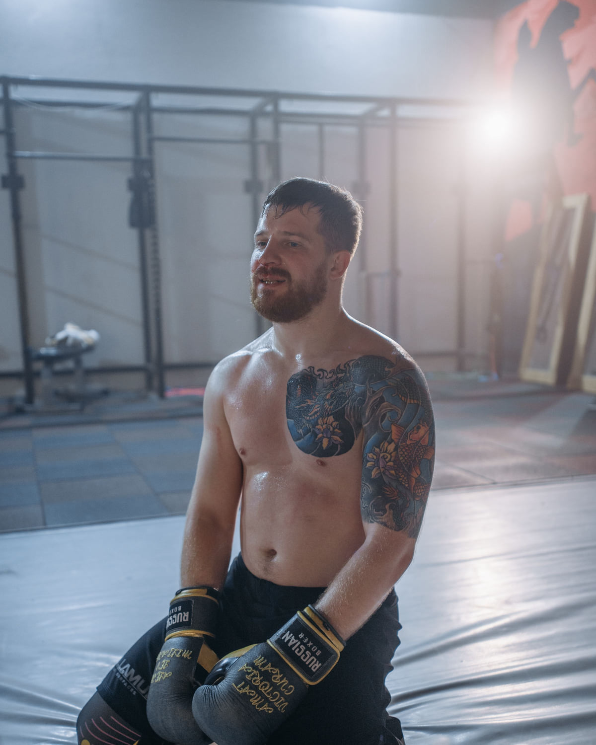 Boxe anglaise — travail technique au club
