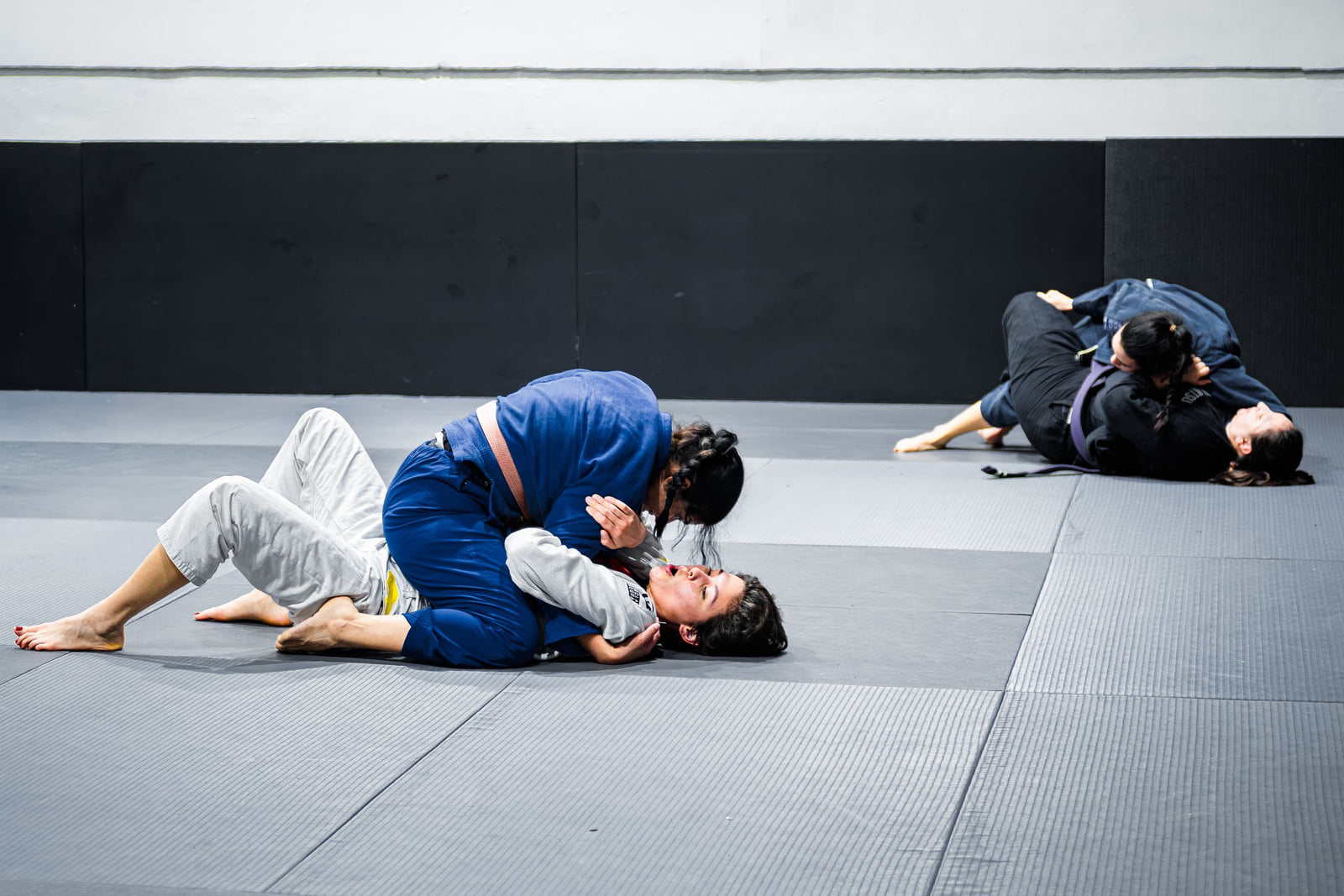 Tatami de NEGEV Academy pendant un cours de Jiu-jitsu brésilien