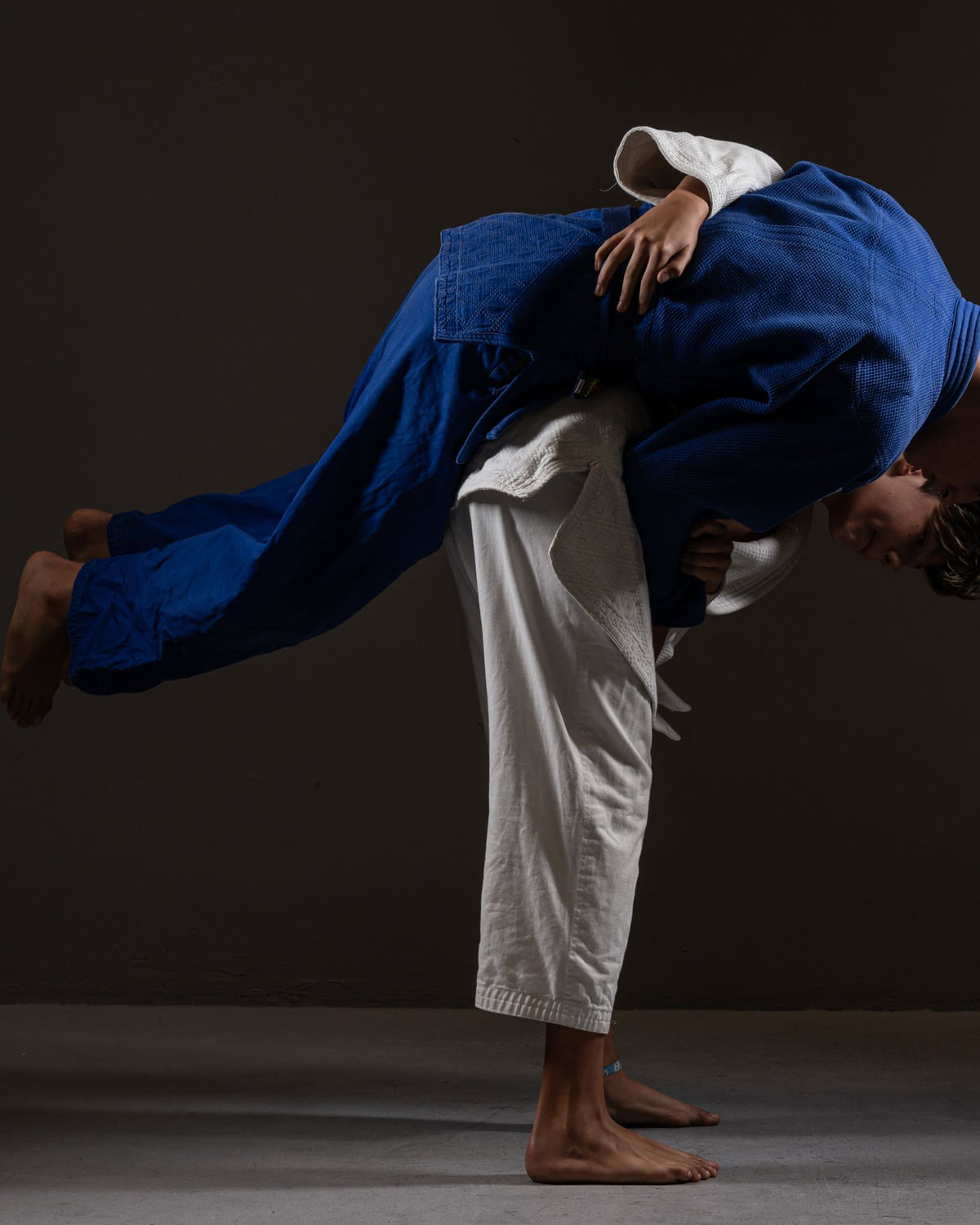 Judo — travail technique au club